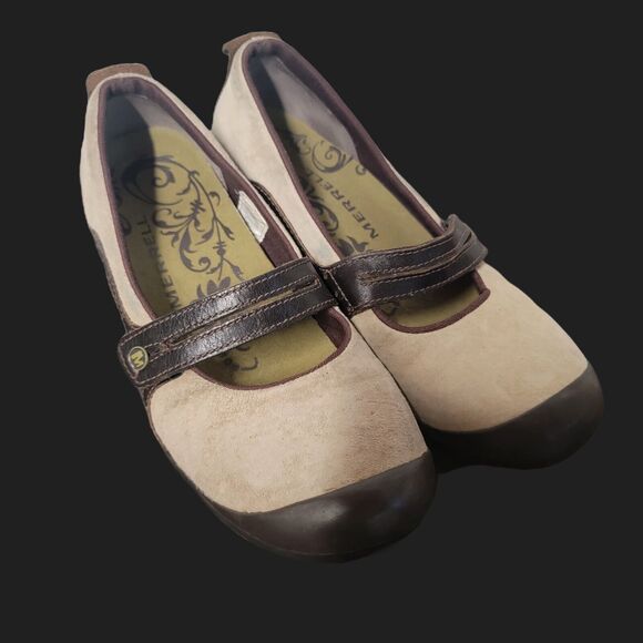 MERRELL‎ Mary Janes Ortholite Plaza Bandeau Slip-On Maryjane Shoes 7.5 - Picture 2 of 8